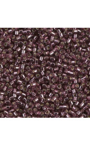 Miyuki Delica Perlen 11/0 - Silverlined mauve DB-1204